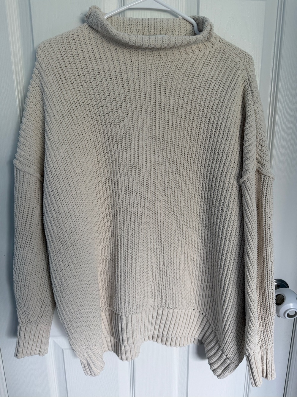 Aerie Chunky Knit Roll Neck Sweater